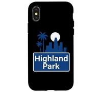 Highland Park, NELA, nord-est de Los Angeles, HLP York 90042 Coque pour iPhone X/XS