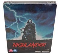 Highlander 4k Ultra Hd + Blu-Ray Steelbook Zavvi Exclusif Christopher Lambert B