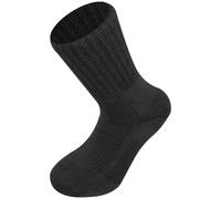 Highlander Armée Norvégienne Militaire Hommes Classique Hiver Chaussettes Noir