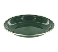 Highlander Deluxe Enamel Assiette en émail de Luxe-Vert forêt Mixte, Taille Unique
