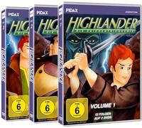 Highlander: Die Zeichentrickserie Die komplette kultige Abenteuerserie / Animations-Umsetzung mit den bekannten Charakteren (Pidax Animation)