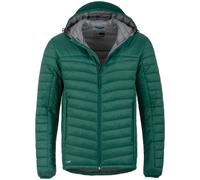 Highlander Lewis Veste Isolée Randonnée Encapuchonné Poids Léger Forest Green