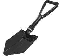 HIGHLANDER PLIAGE DOUBLE PELLE ROBUSTE RANDONNÉE SURVIE BÊCHE EN ACIER NOIR