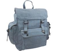 HIGHLANDER WEB EMPOCHÉE GRAND SAC À DOS COTON CANVAS SAC À DOS ARMÉE SAC RAF BLE