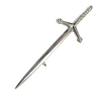 HIGHLANDPOWER Épingle à kilt écossais Highland Uni Finition chromée