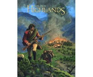 Highlands - Tome 2 - Le Survivant des eaux noires - Philippe Aymond - Dargaud - cartonné - Bande dessinée