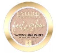 Highlighter - EVELINE - Feel the Glow n°02 Beach Glow - Éclat doré - Look estival - Subtilité