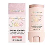 Highlighter Maquillage Stick - 5g Face Glaze Set Cosmetics, Stick Highlighter Long-Lasting for Women, Girls, Beginners, Teens, Ideal for Daily, Party, Office, Performance, Voyage