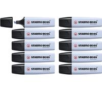 Highlighter - STABILO BOSS ORIGINAL Pastel - Pack of 10 - Cloudy Blue