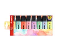 STABILO Boss Original Pastel marqueur 8 pièce(s) Pointe biseautée Multicolore