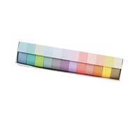 Highlighter Tape Autocollant de marquage Notes adhésives Ruban adhésif coloré Onglets amovibles Lecture Surligneur Strips Drapeaux Autocollants Tablettes