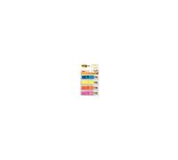 Post-it Marque-pages étroits 11,9×43,2 mm – 140 feuilles (4 dévidoirs) Couleurs intenses