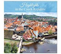 Highlights in the Czech Republic (Wall Calendar 2026 12 × 12 Inch) CALVENDO 12 Month Wall Calendar: Small and medium-sized towns in Bohemia and Moravia