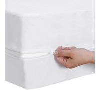 Highliving Housse de Matelas imperméable avec Fermeture éclair Anti-punaises de lit (lit Super King)