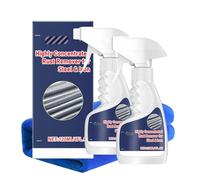 Highly Concentrated Rust Remover Spray, Multipurpose Fast-Acting Rust Remover for Steel, Iron & All Metal Surfaces (2pcs)