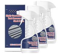 Highly Concentrated Steel Rust Remover, Dissolvant de rouille haute performance pour métal, puissant pour métal et acier inoxydable, puissant dissolvant de rouille pour Iron(120ml) (3 PCS)