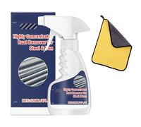 Highly Concentrated Steel Rust Remover Spray, Heavy-Duty Concentrated Rust Remover for Metals, Powerful Stainless Steel Rusts Removers for Iron, Quick-Acting (1Set)