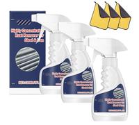 Highly Concentrated Steel Rust Remover Spray, Heavy-Duty Concentrated Rust Remover for Metals, Powerful Stainless Steel Rusts Removers for Iron, Quick-Acting (3Sets)