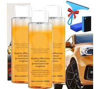 Highly Effective Engine Anti-Wear Protectant, Oil Additive for Car Engine, Engine Anti-Wear Protection Agent for Car, Noise Reduction, Anti-Shaking and Fuel Efficient Engine Anti-Wear Agent (3 unites)