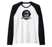 Highly Informed Not Paranoid Eye Design Manche Raglan
