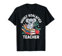 Highly Koalafied Teacher Funny Koala Pun T-Shirt