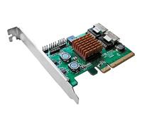 HighPoint 2 Port RocketRAID RR2720A Raid Controller, PCI-E 2.0 x8, 8 Channel Mini-SAS (SFF-8087)/SATA III, Low Profile