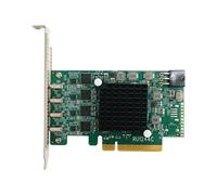 HighPoint RocketU 1244C USB Controller, 4-Port USB 3.2 Gen2 Type-C, Up to 10Gb/s, PCIe 3.0 x8, Native xHCI Support