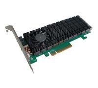 HighPoint "SSD6202A contrôleur RAID PCI Express x8 3.0 8 Gbit/s, Carte d''interface"