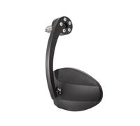 HIGHSIDER 301-784 Rétroviseur d'extrémité guidon "FERRARA 2 EVO" (1 Pc) - Noir