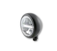 Highsider Pecos Typ 6, Phare LED 5 3/4 pouces Noir Noir
