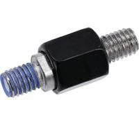 HIGHSIDER Adaptateur de rétroviseur M8 sur M8, noir