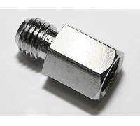 HIGHSIDER Adaptateur de rétroviseur smart M10 filetage à droit M10 - chromé