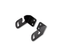 HIGHSIDER Adaptateurs pour clignotants pro modèle d’origine - pour support de plaque Aprilia/BMW/Triumph/Yamaha - noir - la paire