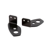 HIGHSIDER Adaptateurs pour clignotants pro modèle d’origine - pour support de plaque Suzuki - noir - la paire