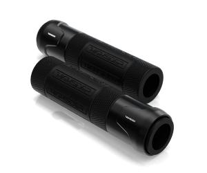 HIGHSIDER AKRON poignée de guidon caoutchouc, 7/8 pouces (22,2 mm), 132 mm, noir, noir