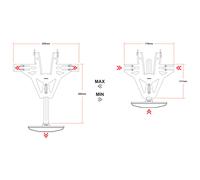 HIGHSIDER AKRON-RS pour KTM 690 SMC / Enduro / R, sans lumière de plaque d’immatriculation, noir