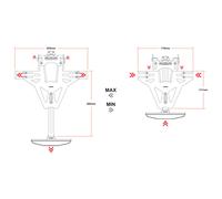 HIGHSIDER AKRON-RS PRO Yamaha YZF-R 125, y compris la lumière de la plaque d’immatriculation, noir