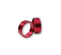 HIGHSIDER Anneau de couleur pour poids de guidon, Rouge