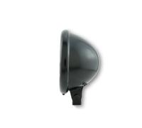 HIGHSIDER Boîtier de phare pro 5 3/4" Bates Style - fixation inférieure - noir satiné