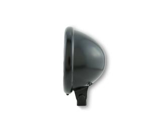 HIGHSIDER Boîtier de phare pro 5 3/4" Bates Style - fixation inférieure - noir satiné