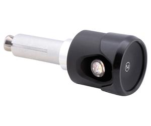 Highsider Cligno guidon 2en1 à LED AKRON-FLASH 2EN1 CLIGNO EXTR GUI NOIR