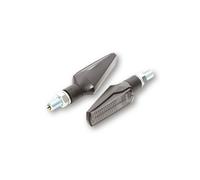 HIGHSIDER Clignotant/feu de position LED smart Fineline 2en1 homologué - verre fumé - la paire