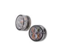 HIGHSIDER Clignotant/feu de position LED smart Module Sixteen 2en1 homologué - verre fumé - la paire