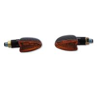 HIGHSIDER Clignotant smart Arrow Mini homologué - verre orange - la paire