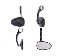 Highsider CNC Miroir D'Extrémité Du Guidon Victory Soufflage Certification E