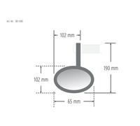 HIGHSIDER Conero Rétroviseurs en bout de guidon avec clignotants LED (pcs.)