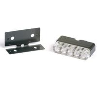 HIGHSIDER Éclairage de plaque LED smart Mini - noir - à l'unité
