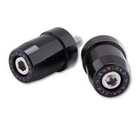 Highsider Paire de poids de guidon 1107887 - Aluminium anodisé M8 Kawasaki - Noir