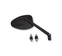 Highsider Miroir Moto miroir de guidon M10x1,25R+L Ferrara 2 alu noir