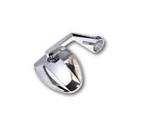 HIGHSIDER FERRARA 2 miroirs d’extrémité de guidon, argent